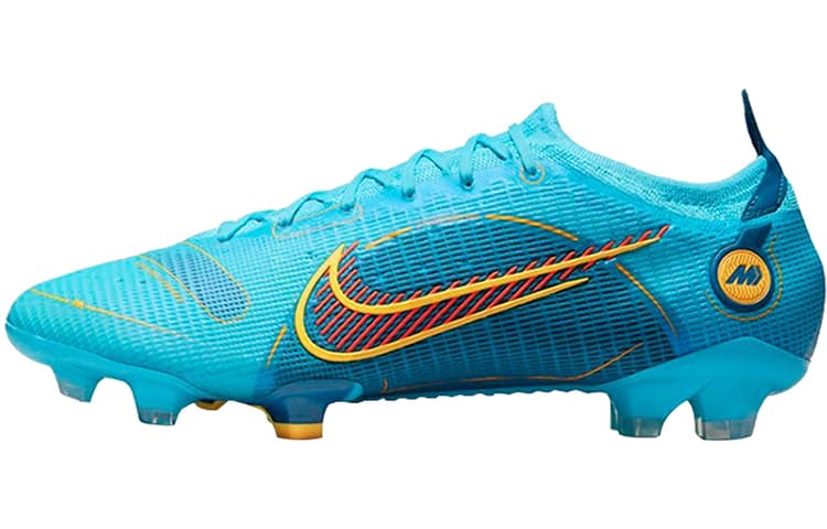 Nike Mercurial Vapor 14 FG Firm Ground Breathable Coverage Soccer Lake Blue