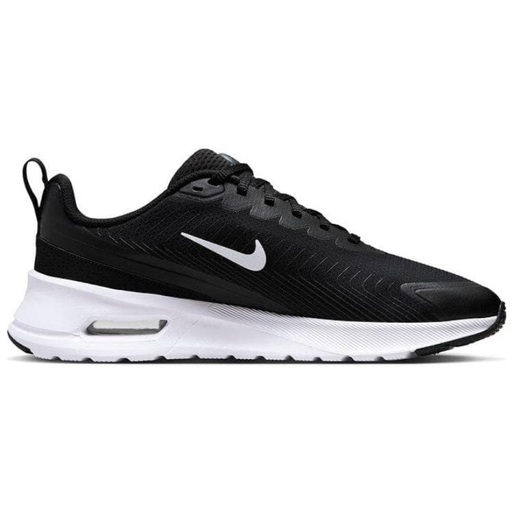 Nike Air Max Nuaxis Fabric Comfortable Breathable Rebound Black White
