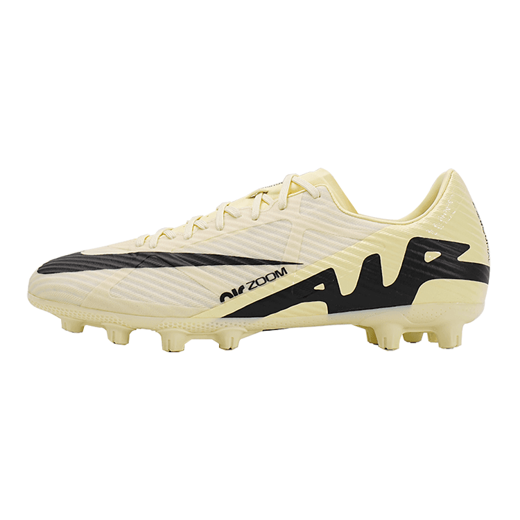 Nike Mercurial Vapor 15 Academy Hard Ground Soccer Cleats 'Lemonade Black'