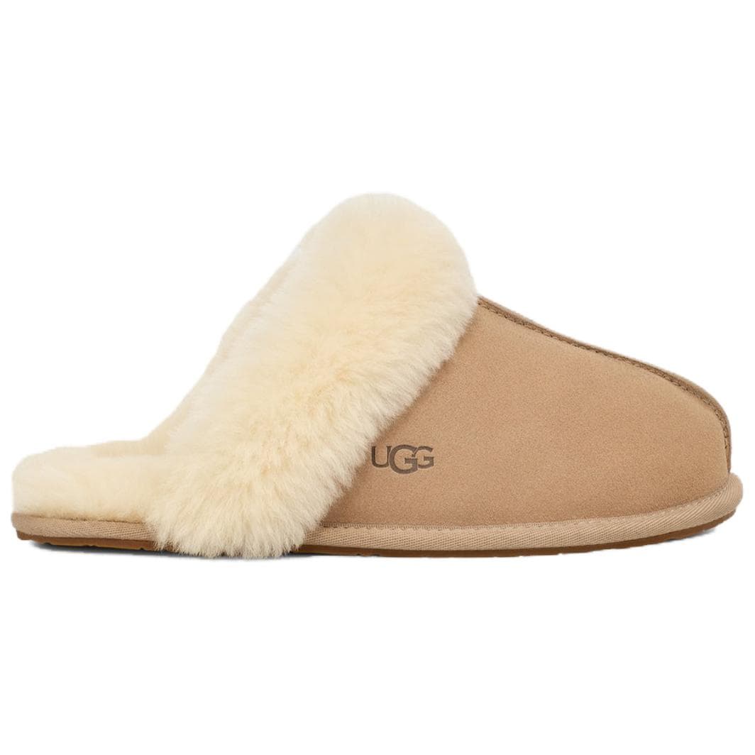 UGG Scuffette II Versatile Winter FleeceLined Mules Rubber Sole Closed Toe Slippers Umber