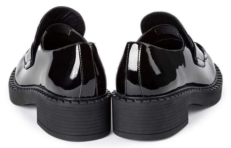 Tony Bianco Corvette Grain Cow 4.5cm Black
