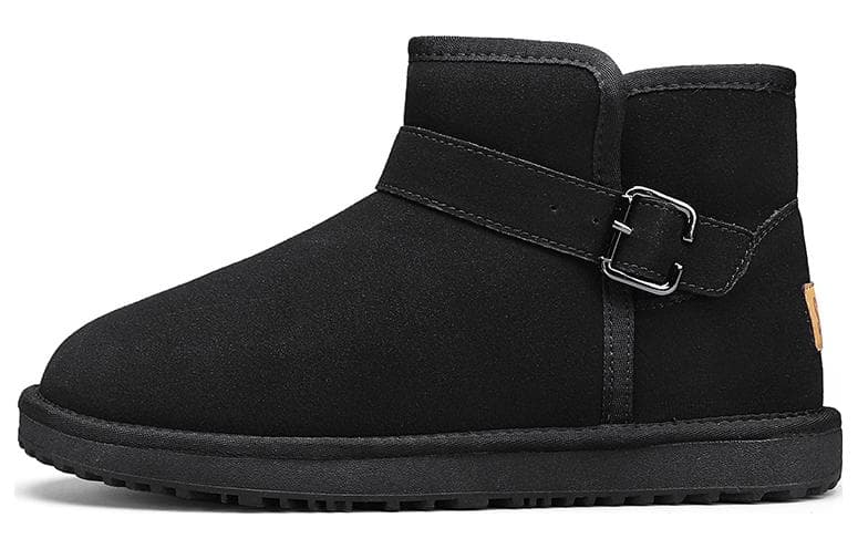SEMIR High Luster Reverse Suede Short Black