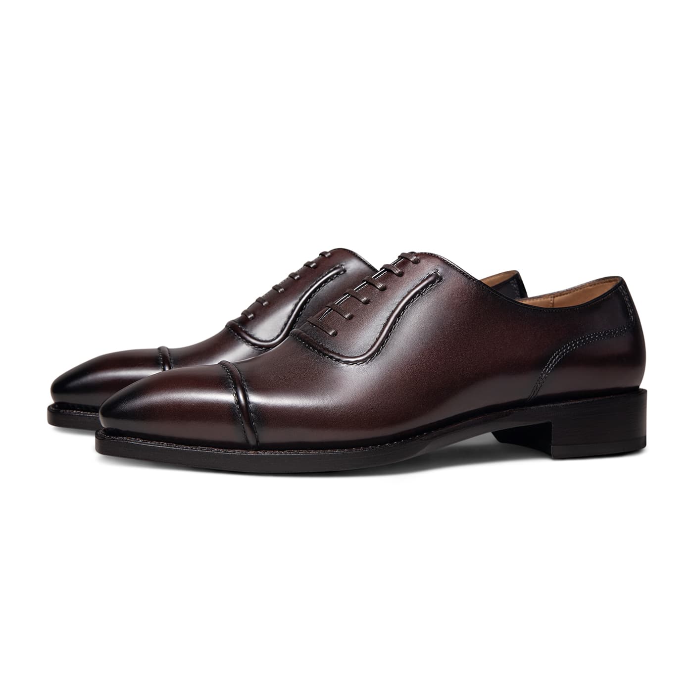 THOM WILLS British Style Business Old Money Style Oxford Grain Cow Dress