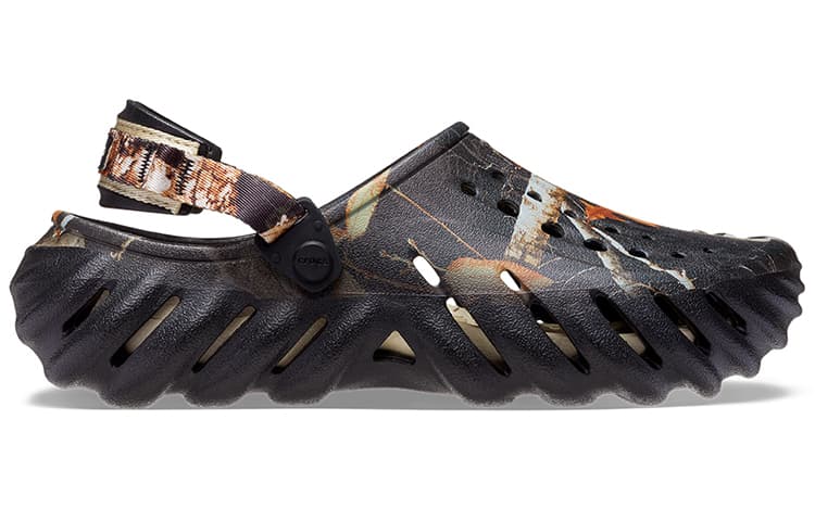 Crocs Echo Clog Realtree Edge Camo Black