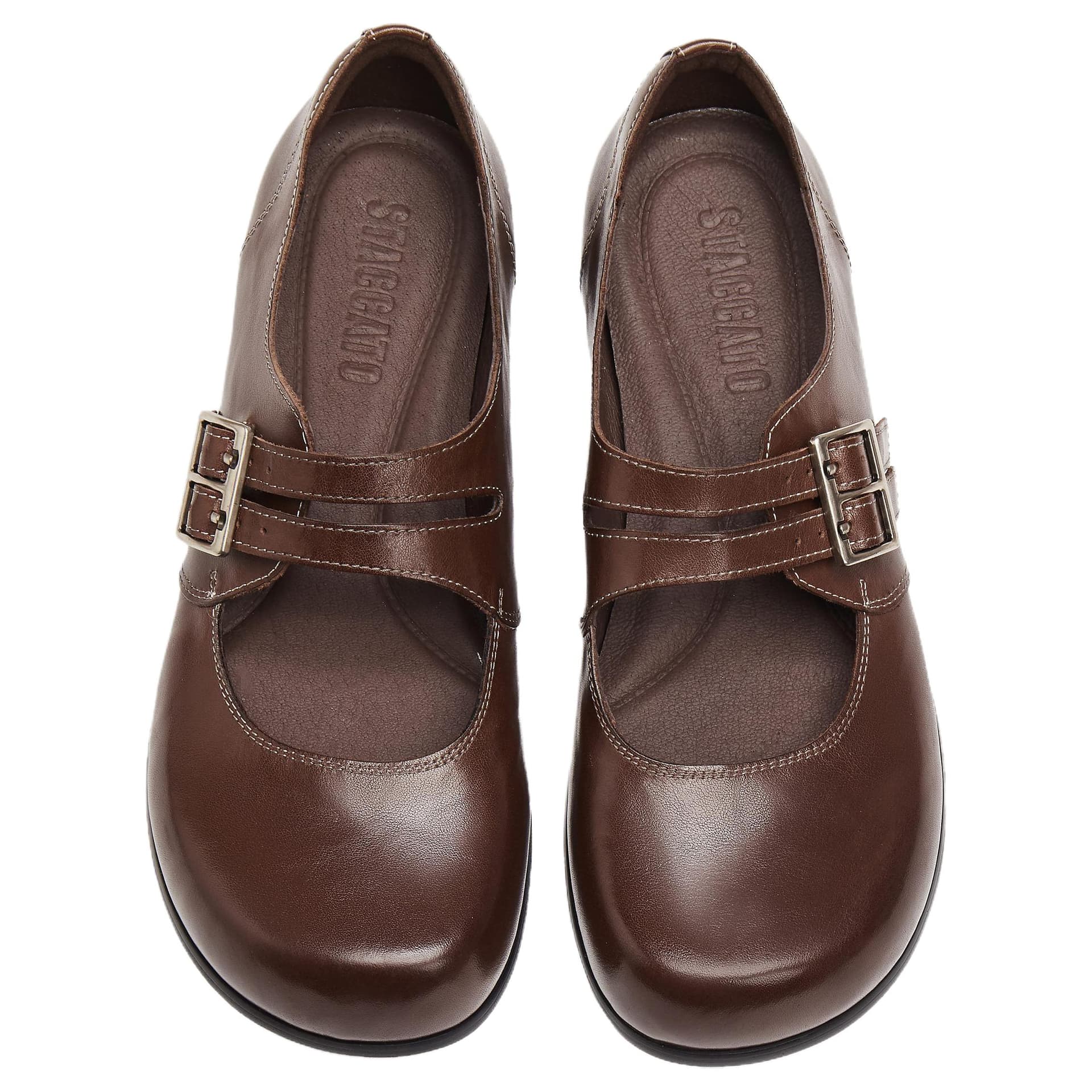 Staccato Aging Campus Cow Block Heel 2.5cm