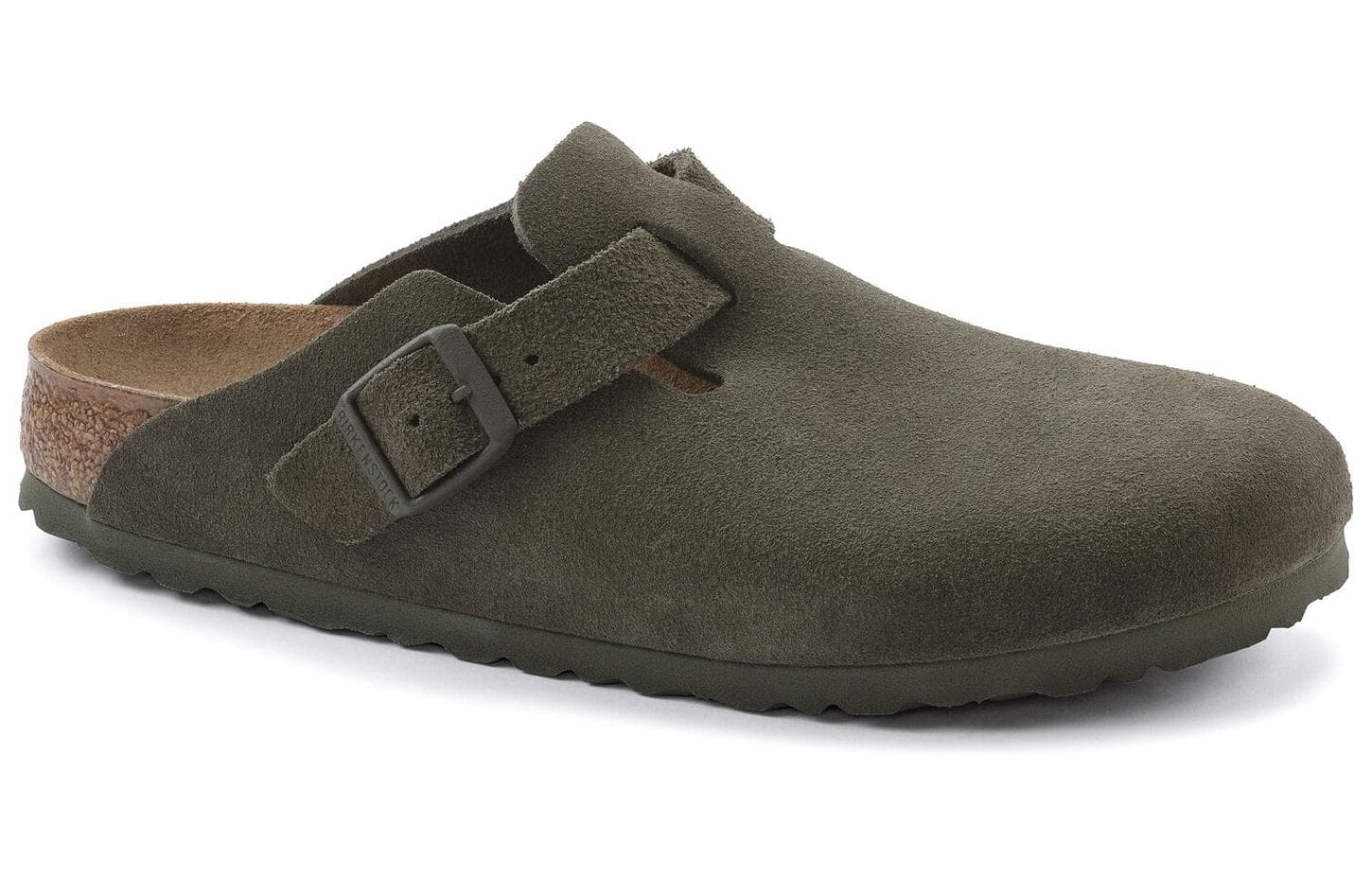 Birkenstock Boston No Special Function Closed Toe Slippers Green