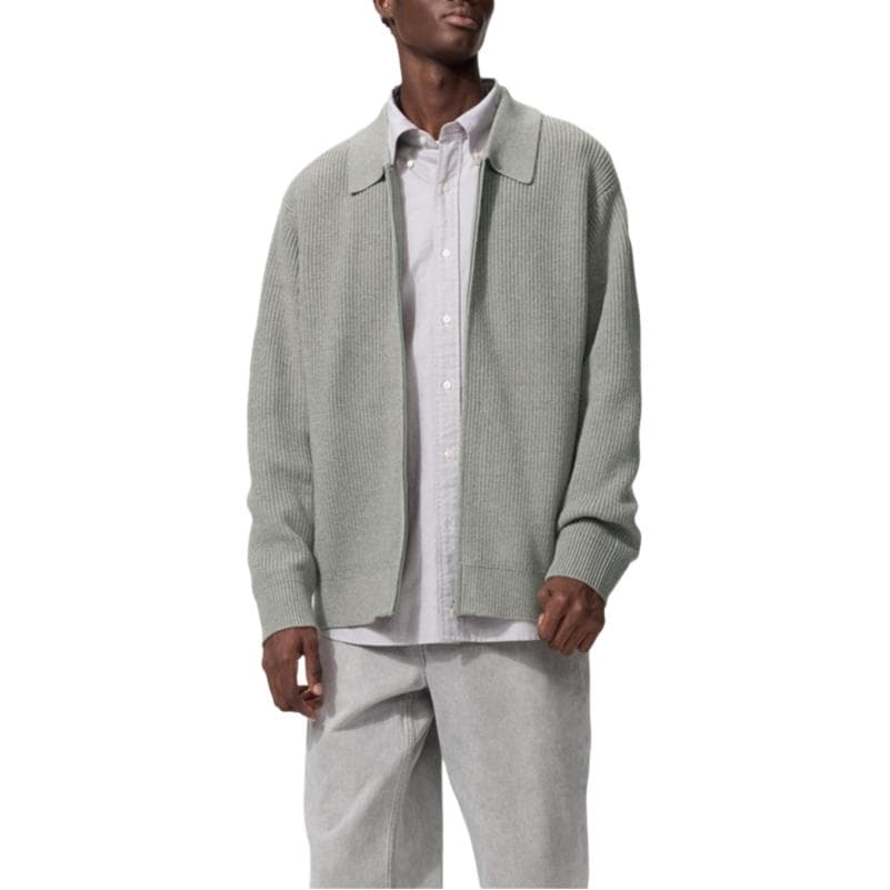 UNIQLO Jackets Smoke Gray Moderate