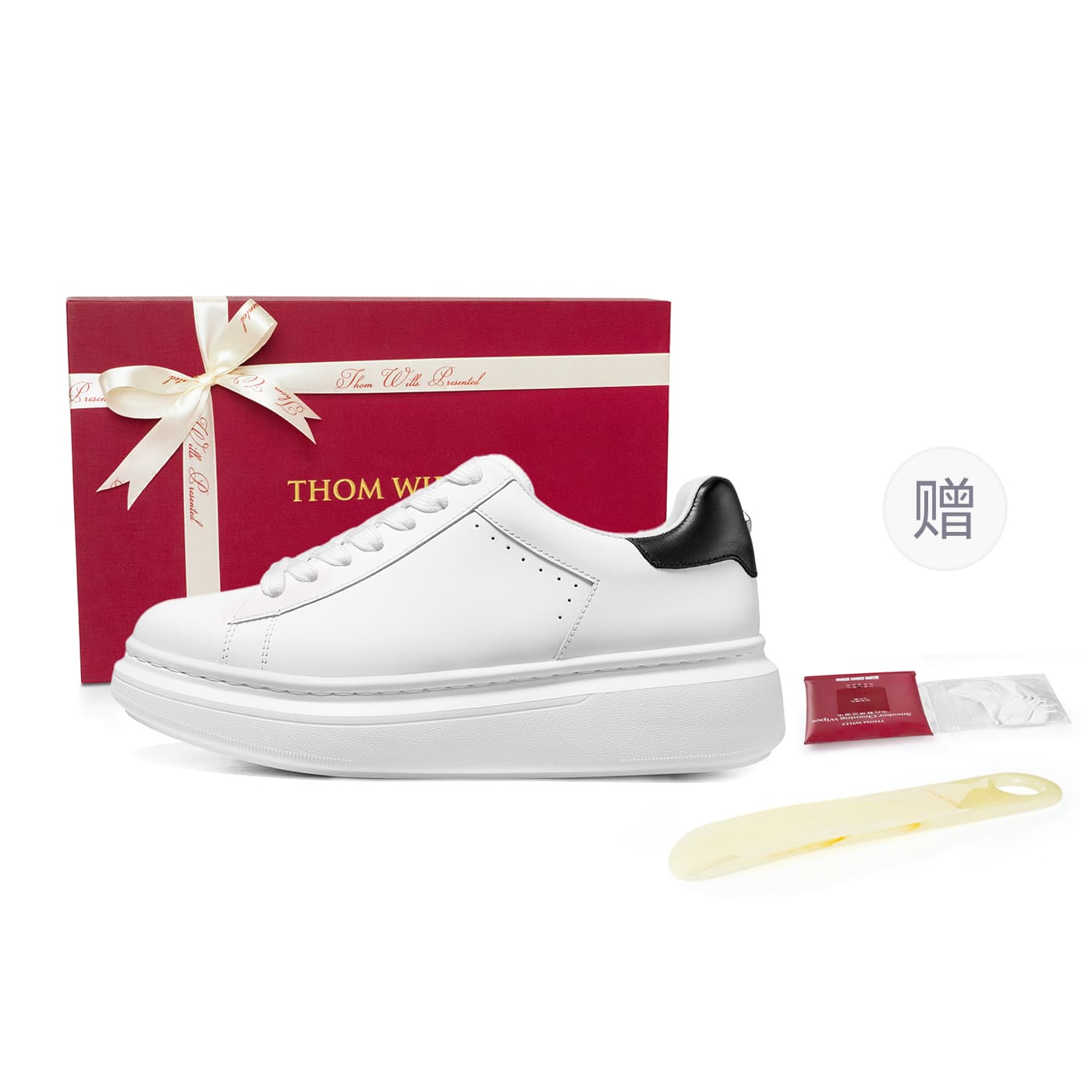THOM WILLS Calfskin Versatile White
