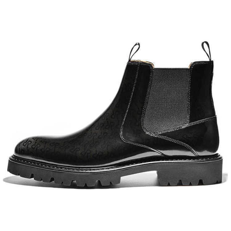 RARE Cow Short Chelsea 2.5cm Black Black