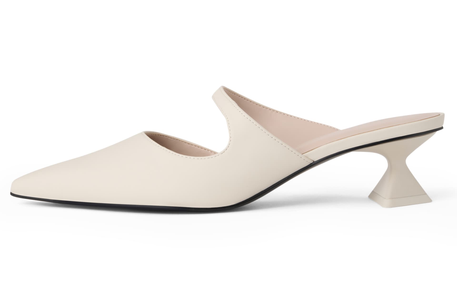 CHARLES&KEITH Composite Sole Closed Toe Slippers