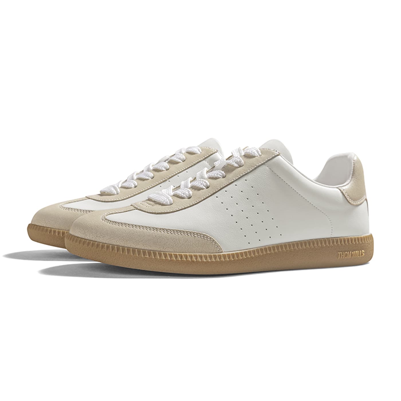THOM WILLS Vintage Ice Crackle German Army Trainers