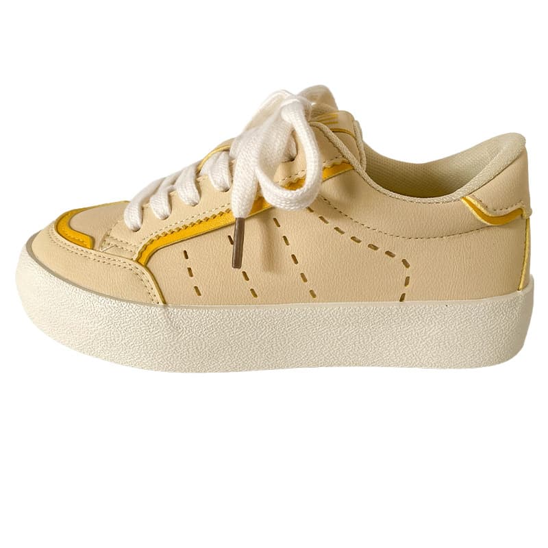 CHENGSHILUOTUO Canvas Light Yellow