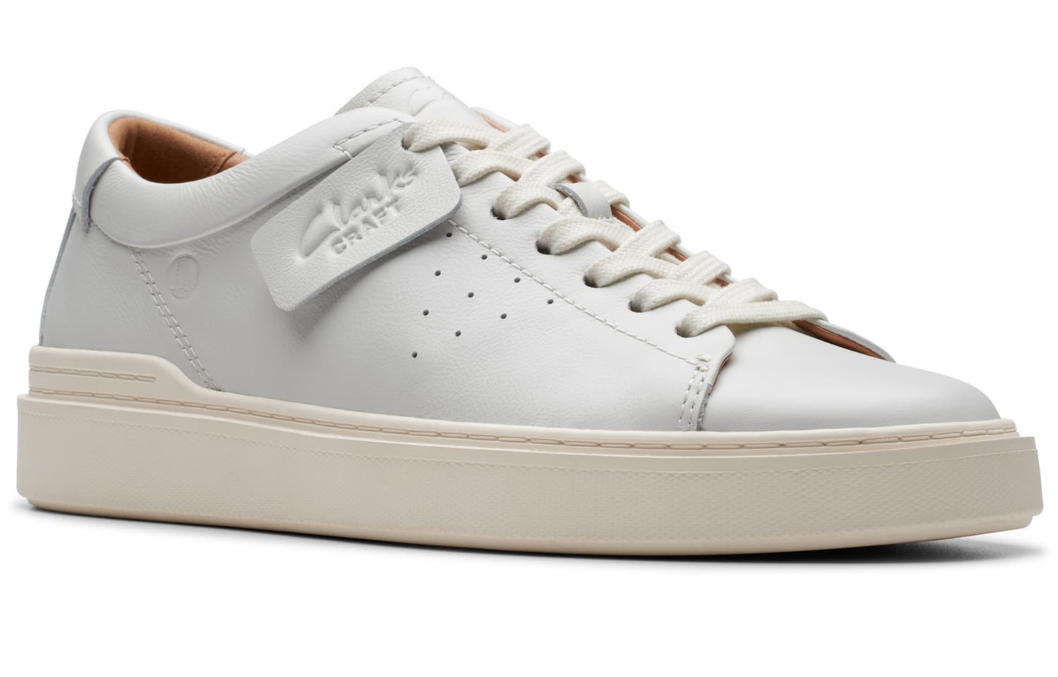 Clarks Art Motion Collection Cow White