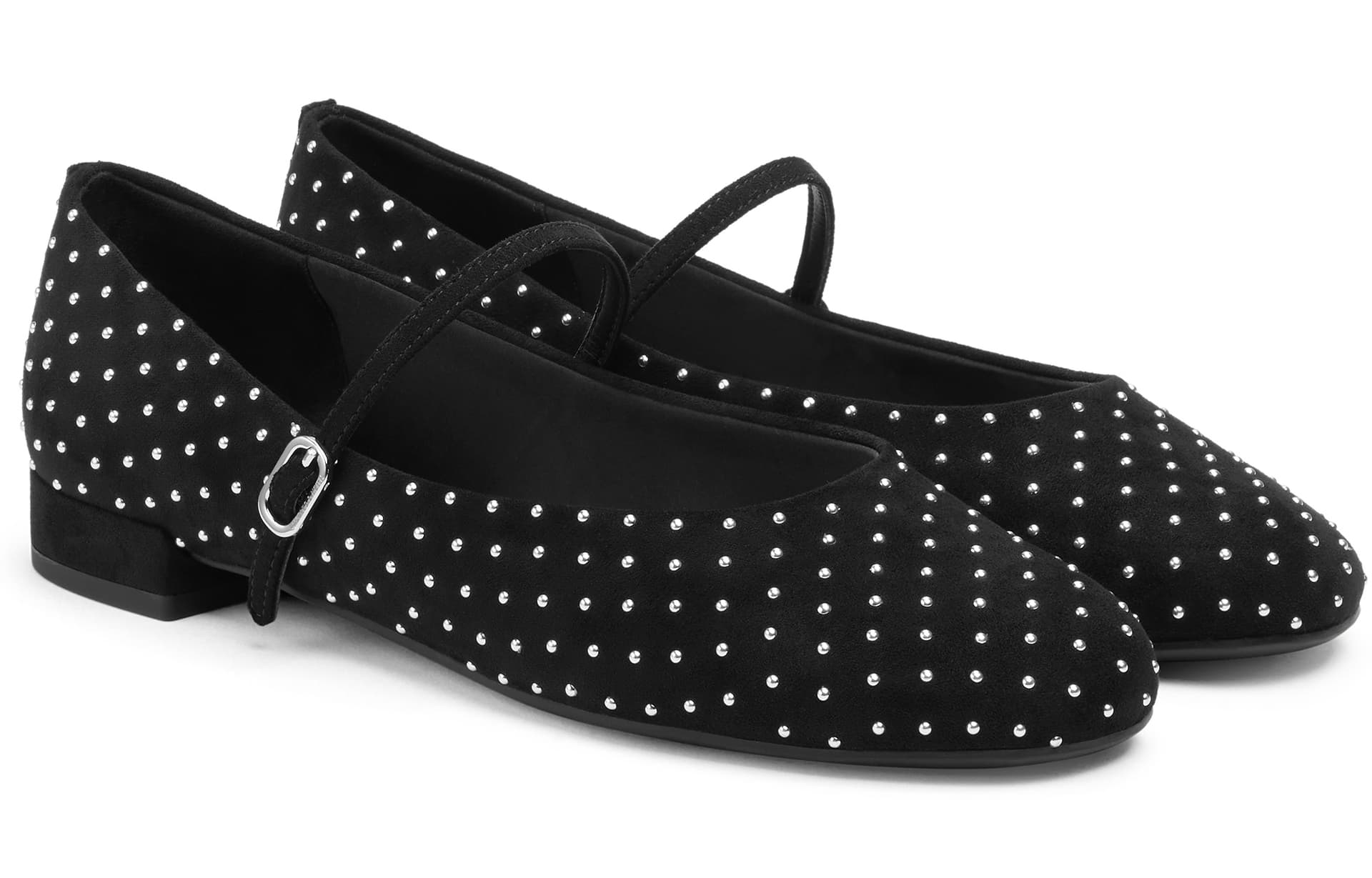 CHARLES&KEITH Small Ck Fabric Flat 2cm