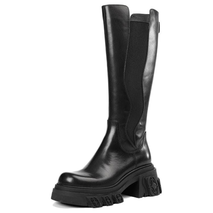 DIBO MANNER Flame Embossed Collection Grain Cow Mid Calf