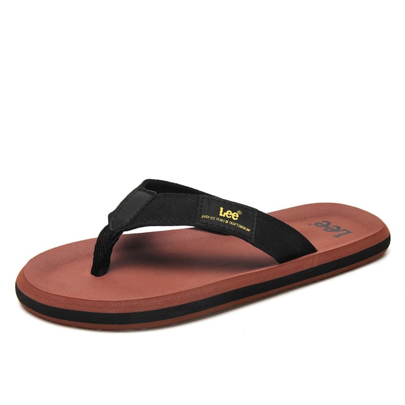 Lee Rubber Sole Stitching Quick Dry Odor Flip Flops