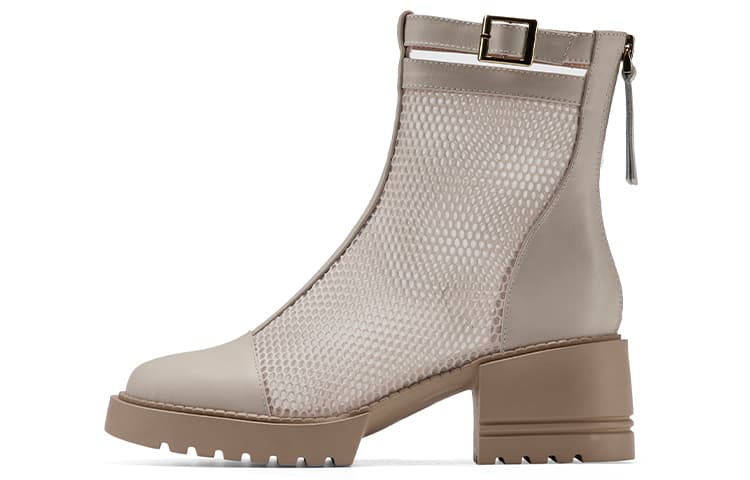 Rosa Bianca Mid Calf Black/Ecru Ecru