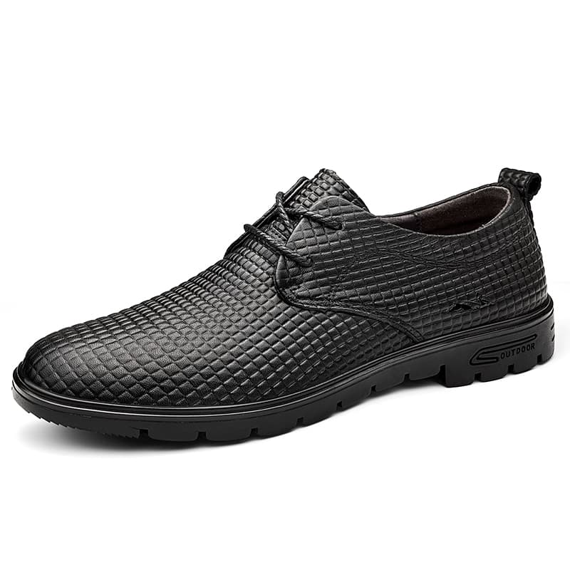 YINGLUNQISHI Grain Cow Black