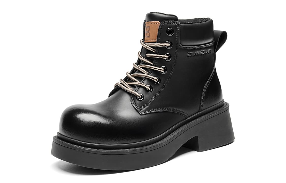 EBLAN Short Mid Calf Combat Black