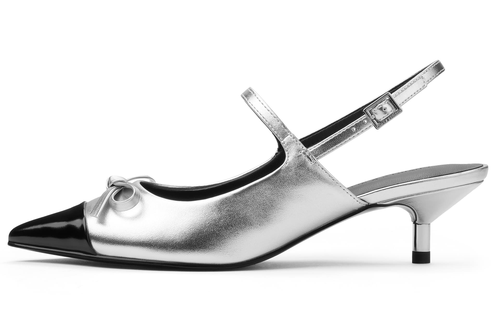 CHARLES&KEITH Small CK Bowknot New Chinese Style Pu 5.3CM