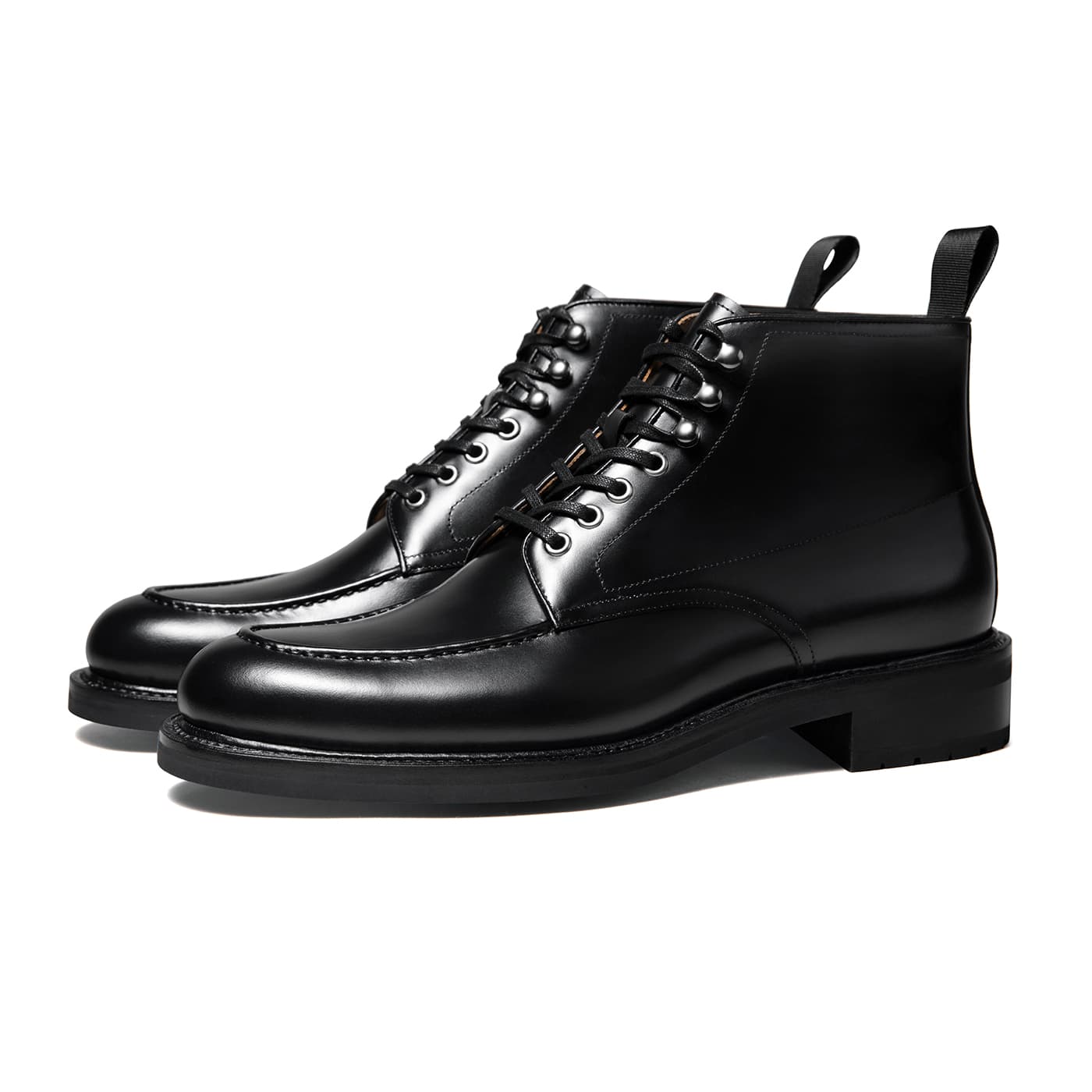 THOM WILLS British Goodyear Handcrafted Short Combat Black