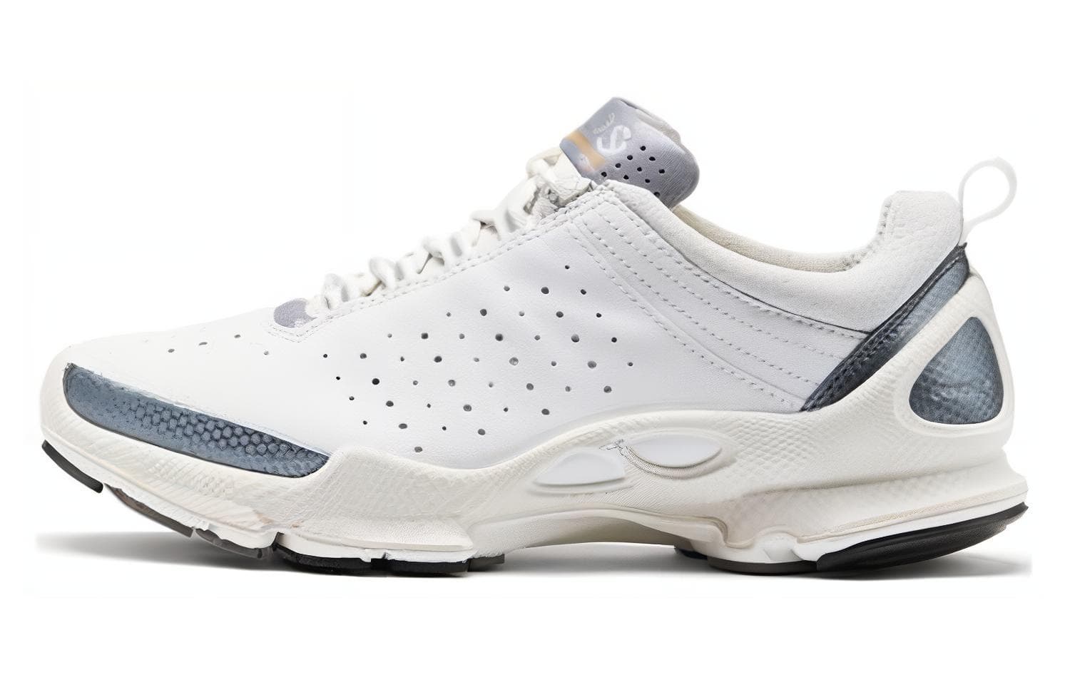 Ecco Striding C Comfortable Round Toe Resistant, Resistant, Breathable Hiking White