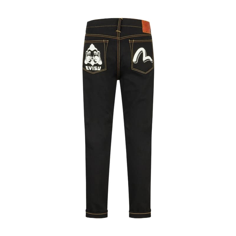 EVISU Jeans Denim Black Moderate Other