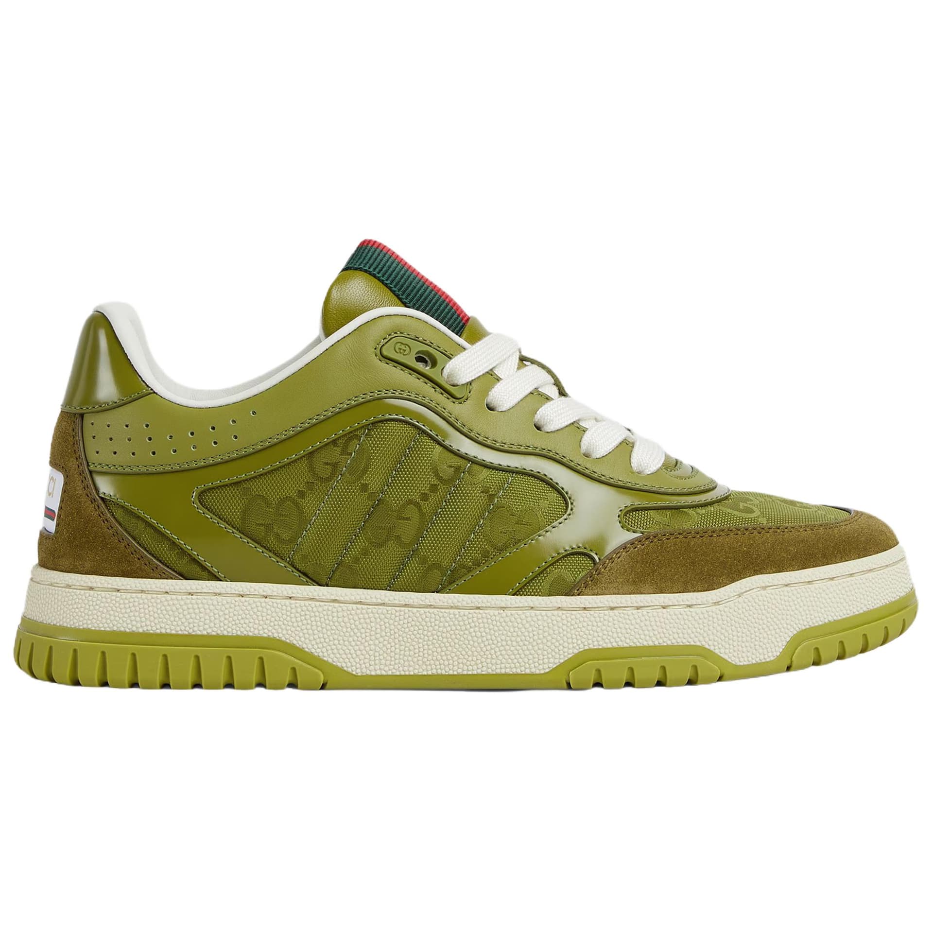Gucci Wmns ReWeb Sneaker 'GG Canvas Dark Green'