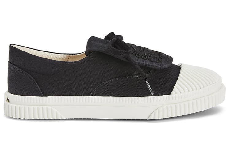 LOEWE Anagram Lightweight Canvas 2cm Black