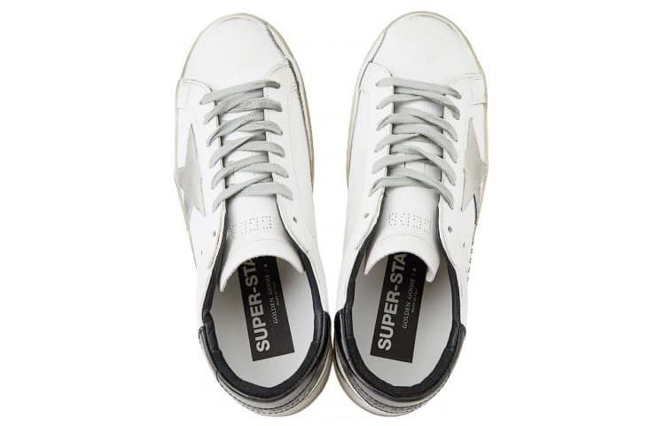 Golden Goose Super Star White Black