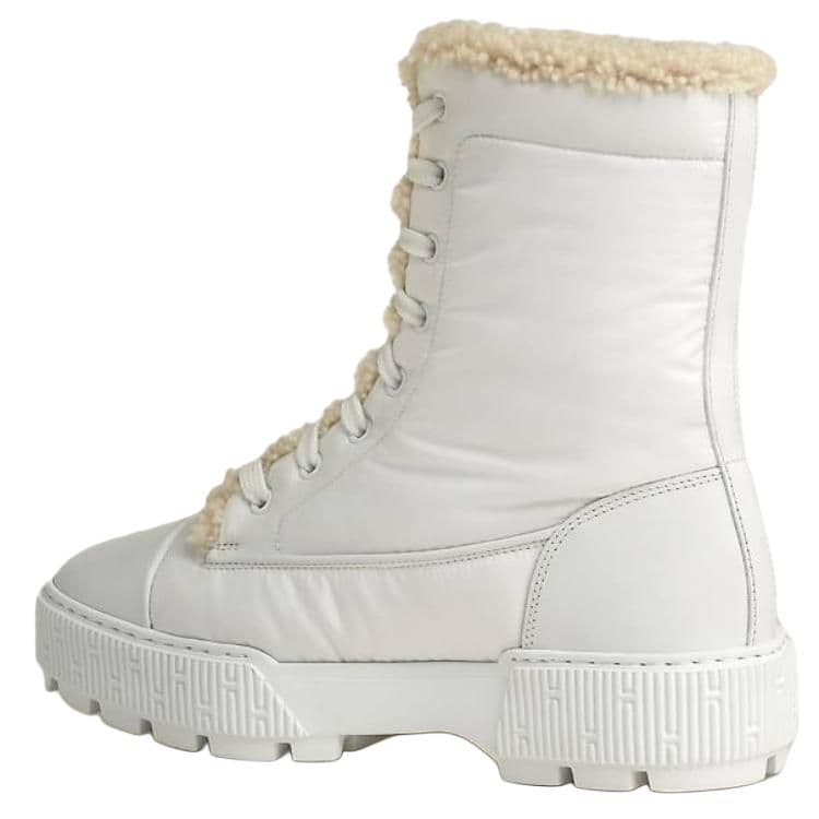 HERMES Fresh Ankle 4cm White