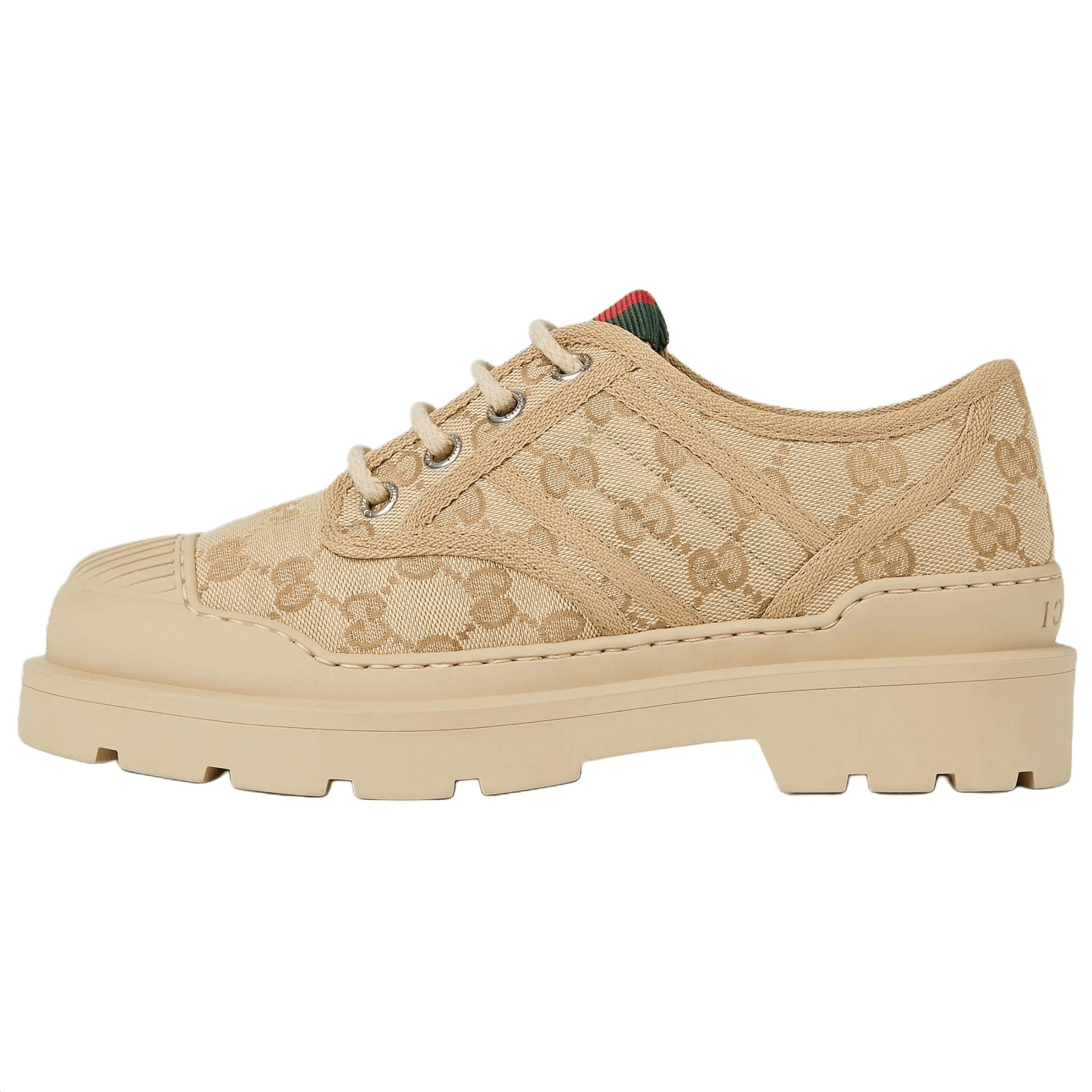GUCCI Web Canvas 1.5cm Beige