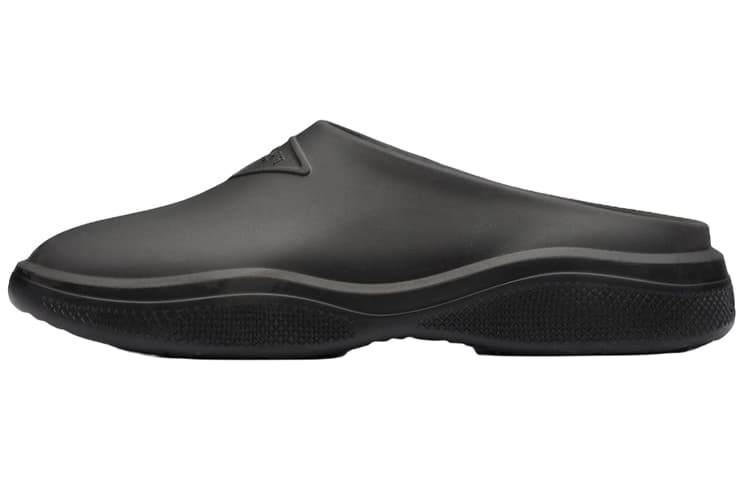 PRADA Foam Rubber Mules 'Black'