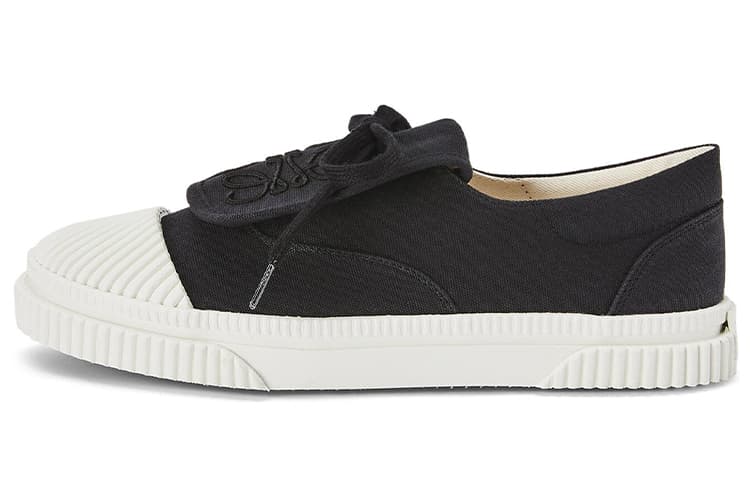 LOEWE Anagram Lightweight Canvas 2cm Black