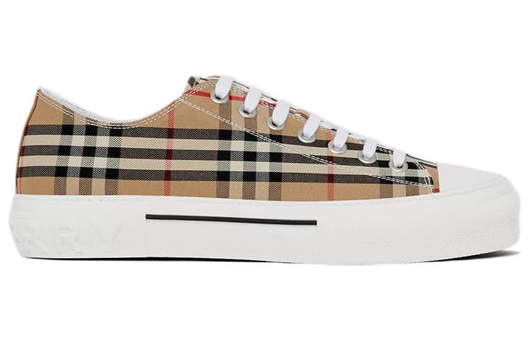 Burberry Vintage Check Cotton Archive Beige White