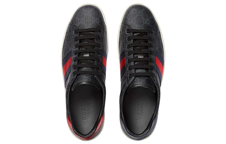 GUCCI Ace Gg Supreme 'Black Grey'