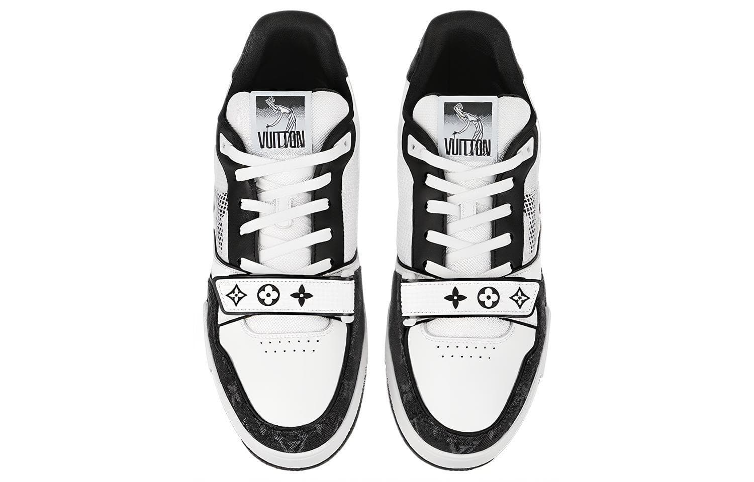 LOUIS VUITTON Trainer Black White