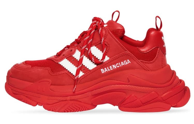 Balenciaga Triple S X Adidas 'Red'