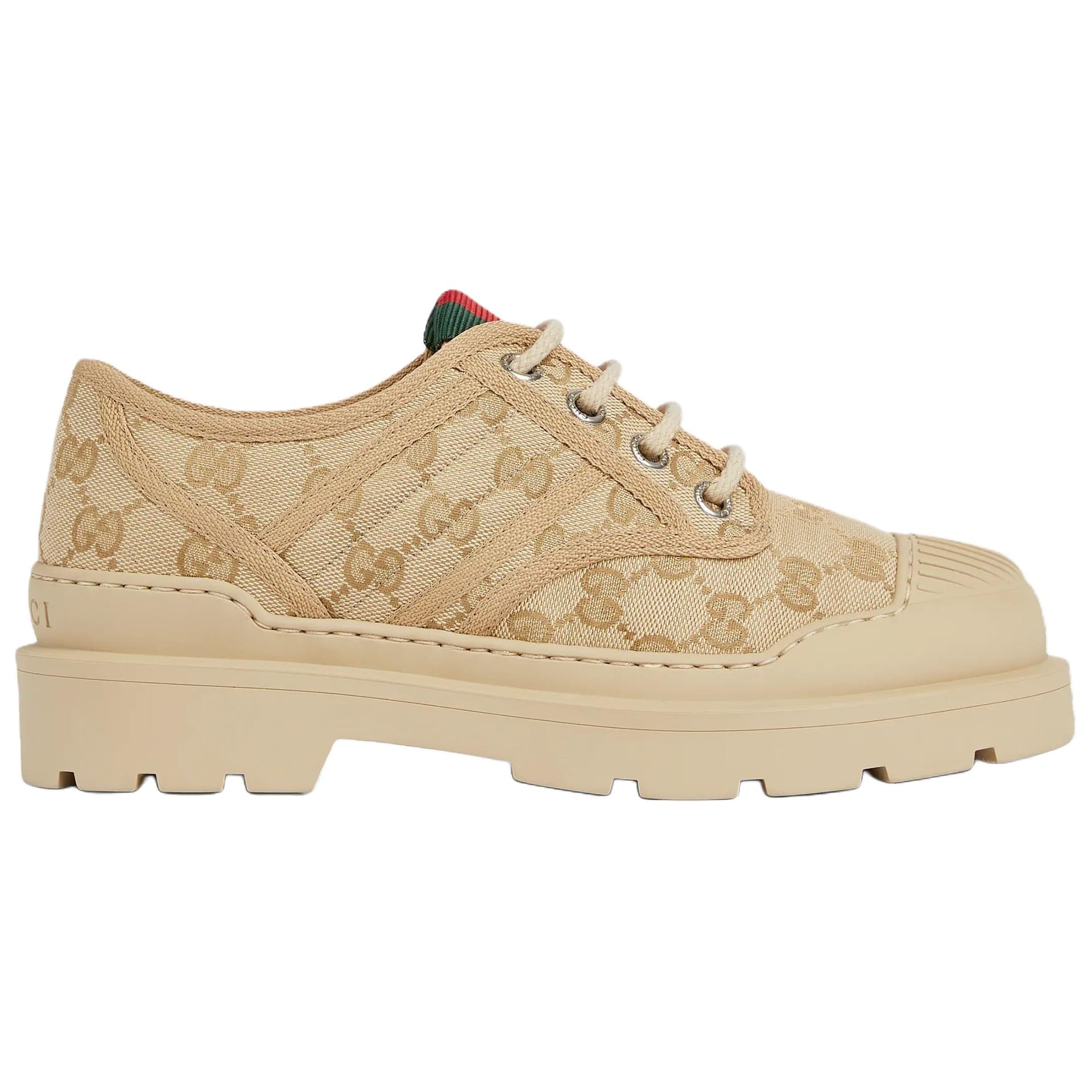 GUCCI Web Canvas 1.5cm Beige