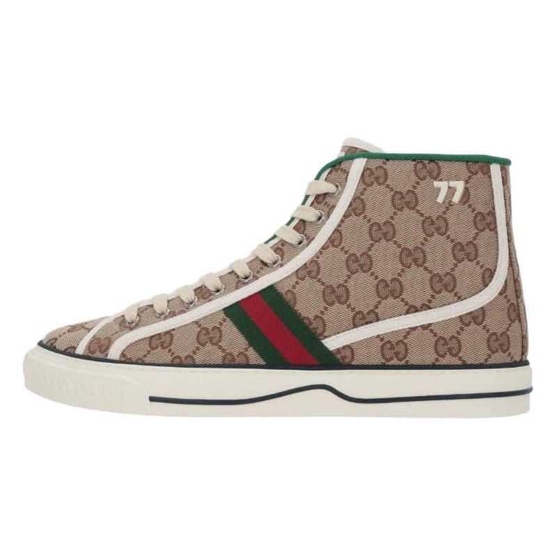 GUCCI Tennis 1977 Canvas High Ebony