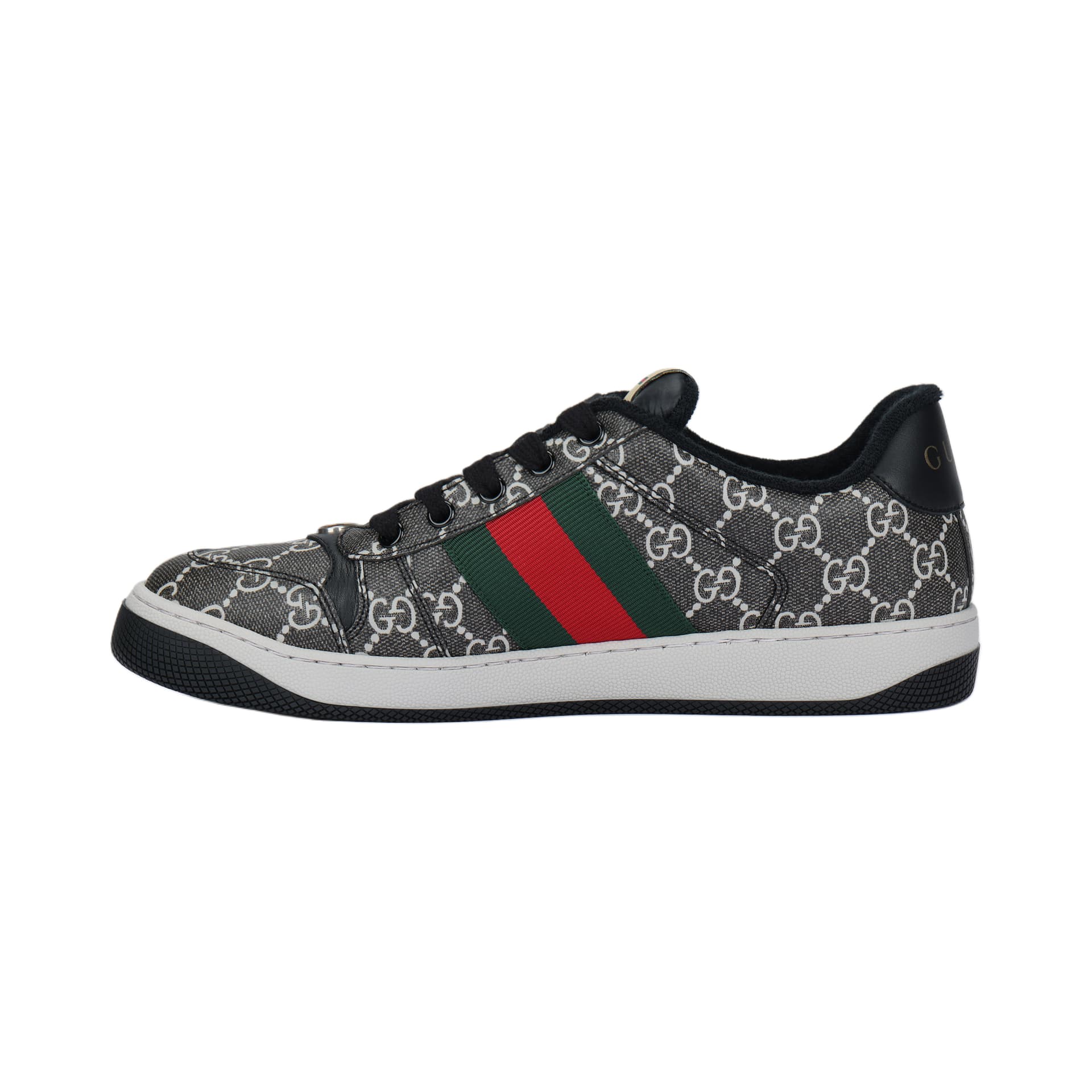 Gucci Screener 'GG Supreme Black Grey'
