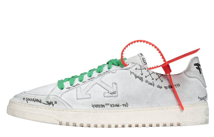 OFFWHITE OffCourt 2.0 Sharpie Distressed