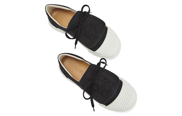 LOEWE Anagram Lightweight Canvas 2cm Black