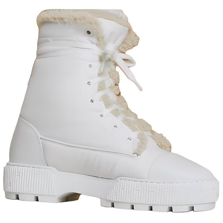 HERMES Fresh Ankle 4cm White