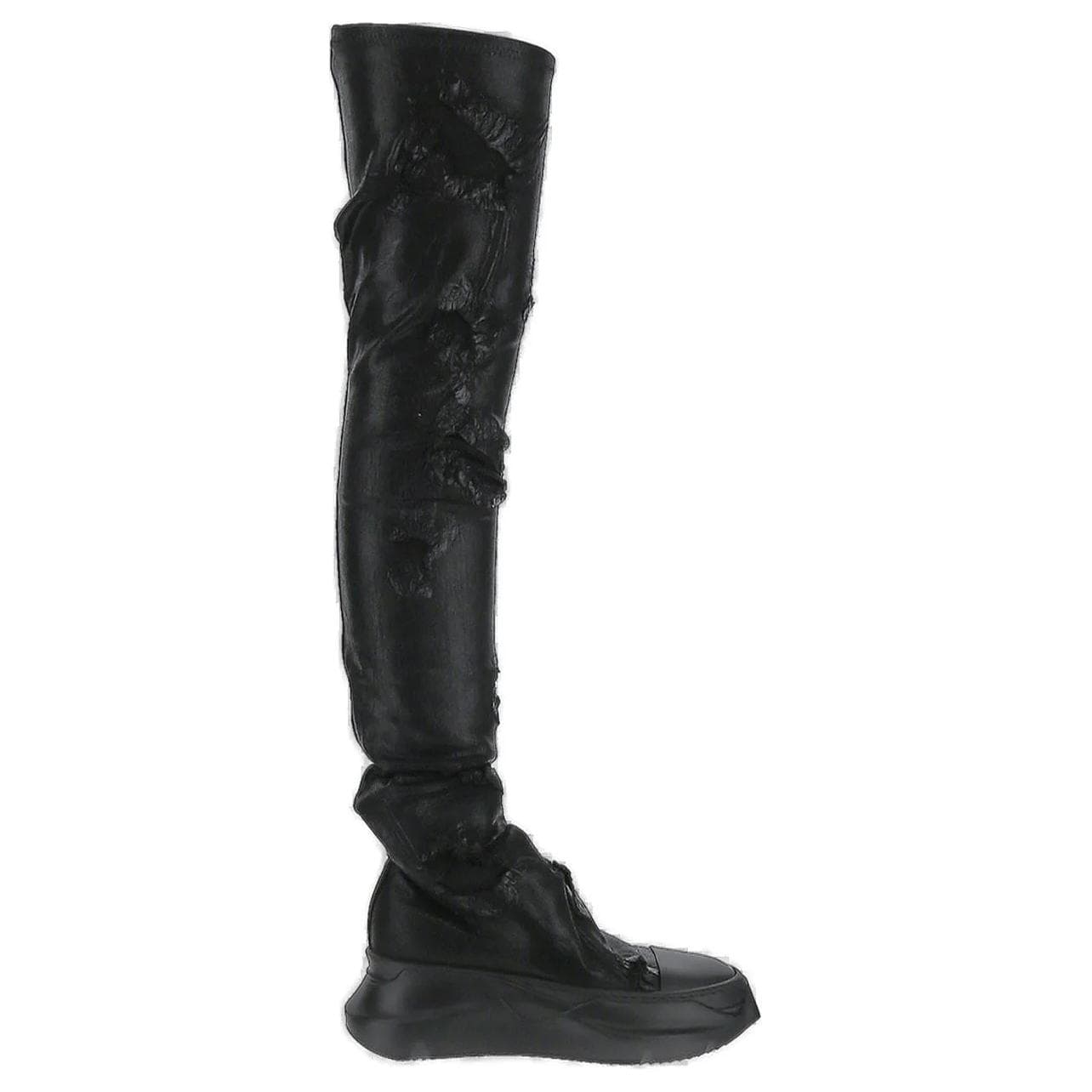 Rick Owens DRKSHDW Knee high 7.5cm Black