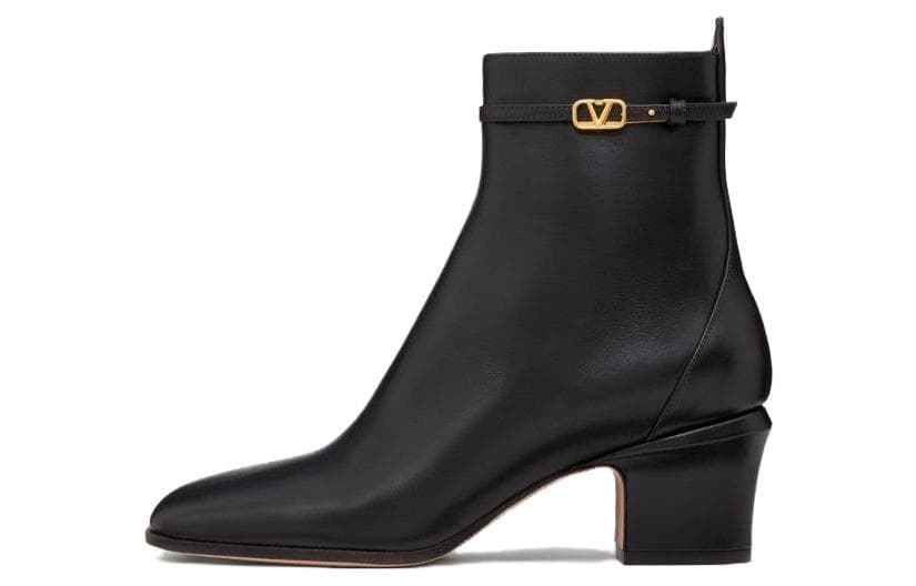 Valentino Garavani Tan-Go 60mm Ankle Black