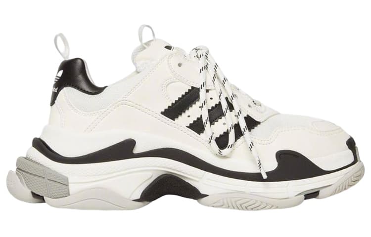 Balenciaga x Adidas Originals Triple S Chunky White