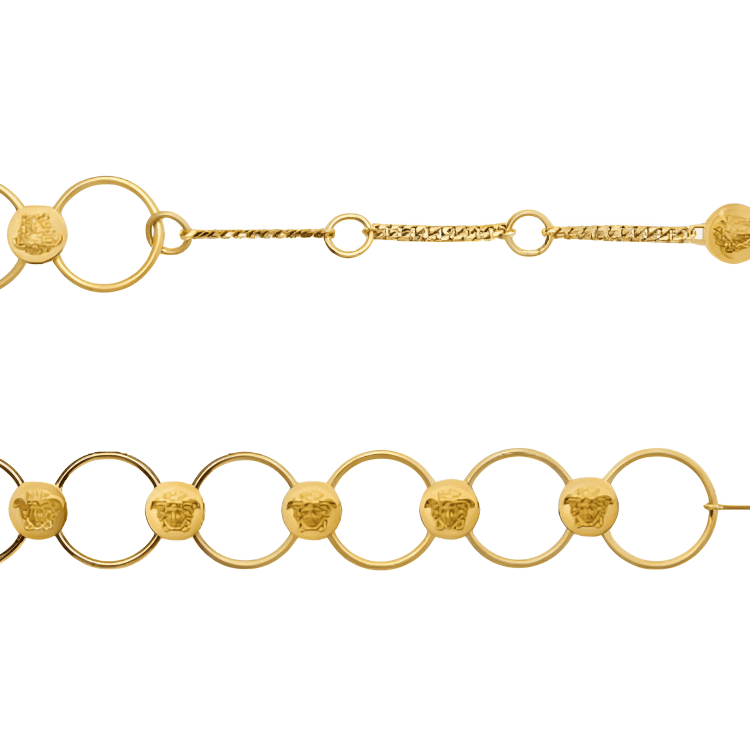 Versace Medusa chain belt