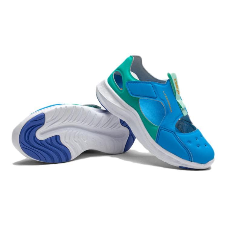 ASICS Children's Lake Blue Green Kids'
