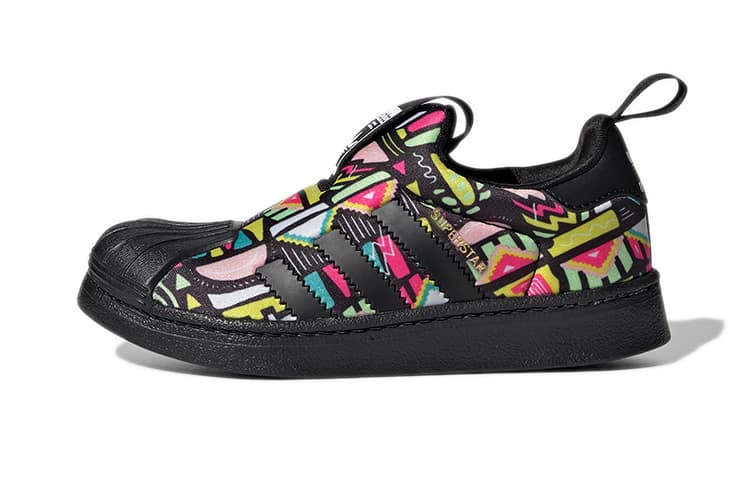 Adidas Originals SUPERSTAR 360 Comfortable Black Yellow Kids'